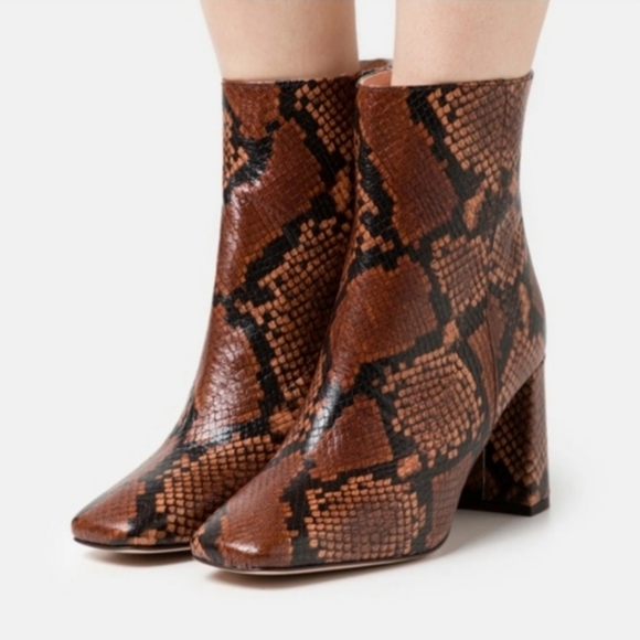 Jcrew Snakeskin Boots - Picture 1 of 8